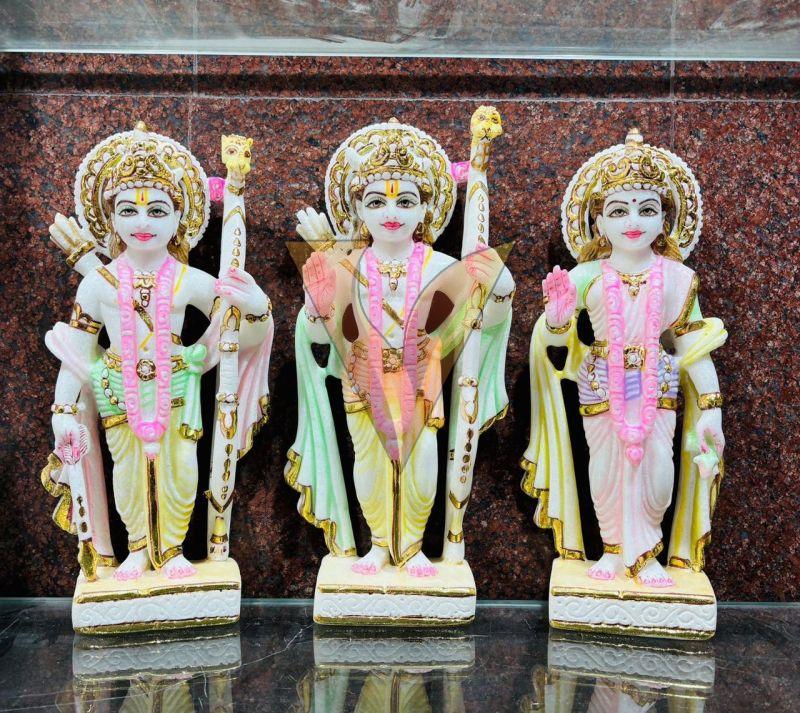 Multicolor Marble Ram Darbar Statue