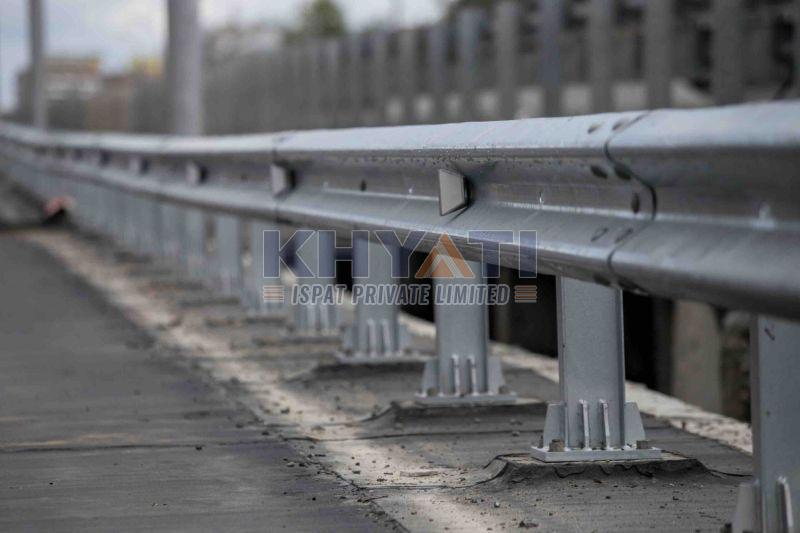 W Beam Crash Barrier