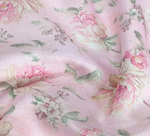 Printed Silk Fabric