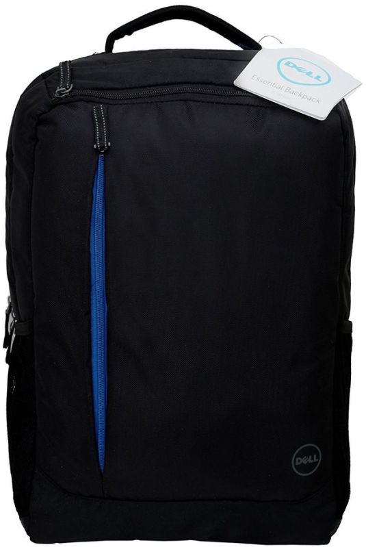 Black Plain PVC Backpack Bag