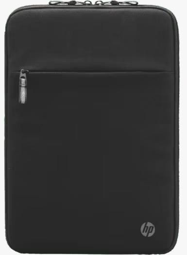 Plain Black Polyester HP Laptop Sleeve Bag