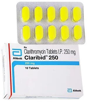 Claribid 500mg Tablet