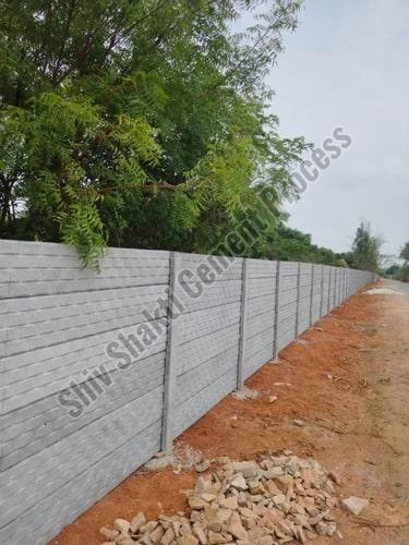 Grey Compound Wall