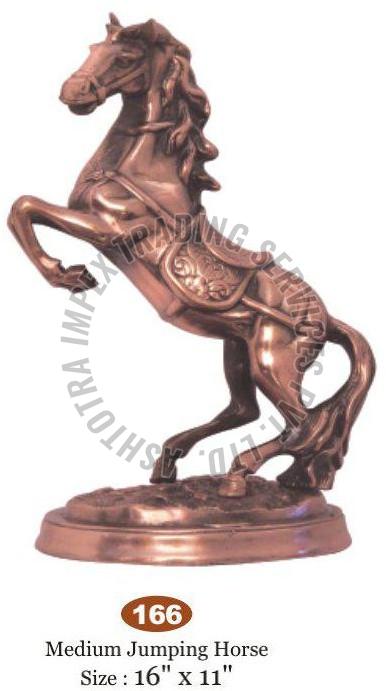 Brass Horse Statue