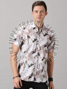 Comfort Fit Mens Printed Shirt