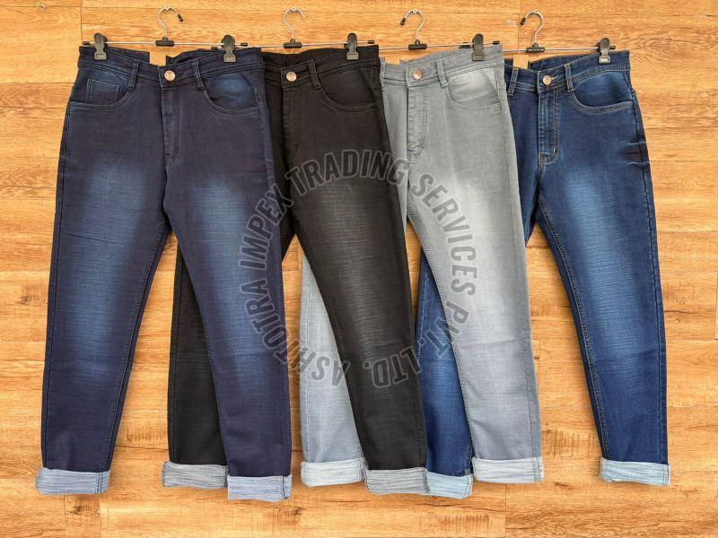 Mens Regular Fit Denim Jeans