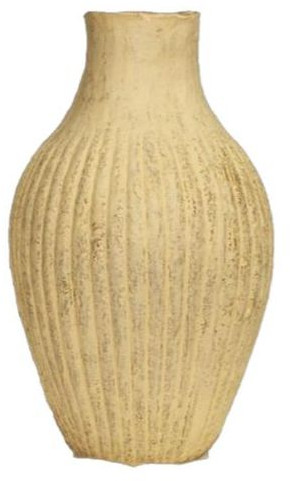 PMNV02 Paper Mache Natural Vase