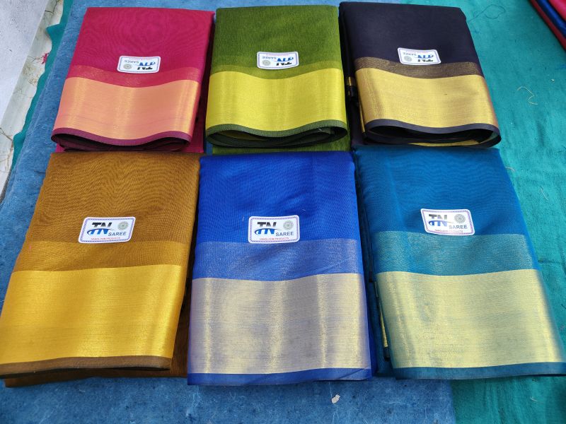 Plain Cotton Sarees