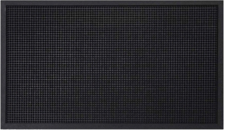 Black Rubber Finger Tip Mat