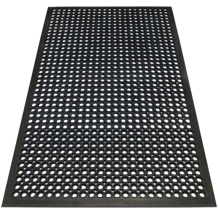 Black Rubber Ramp Mat