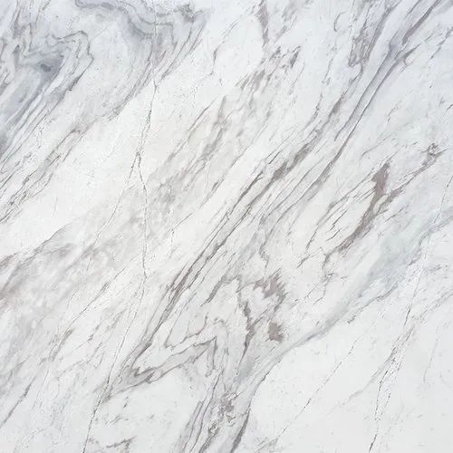 Italian Volakas White Marble Slab