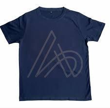 Mens Cotton Oversized Navy Blue Round Neck T-Shirts