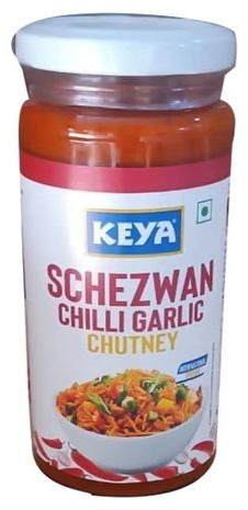 Keya Schezwan Chilli Garlic Chutney