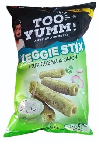 Too Yumm Sour Cream & Onion Veggie Stix