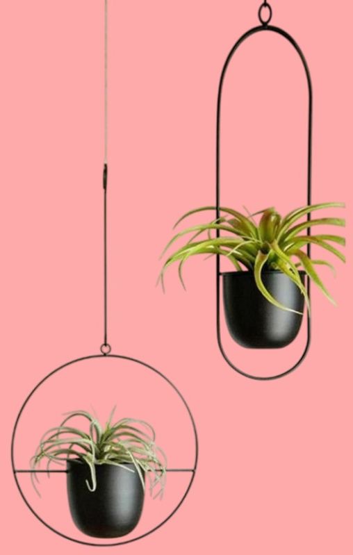 IR1033WPB Iron Hanging Planter