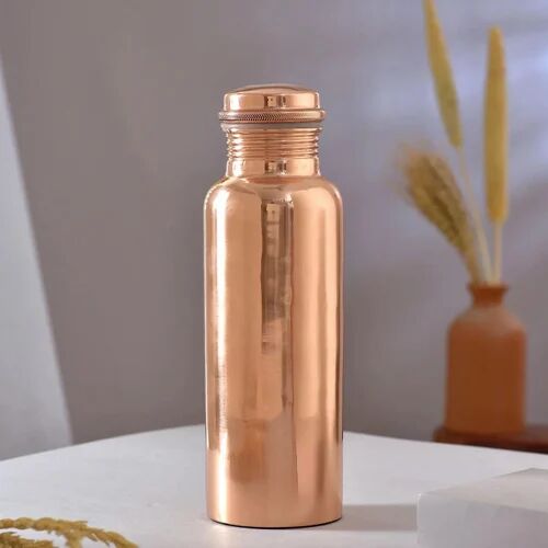 Matt Finish Copper Water Bottle