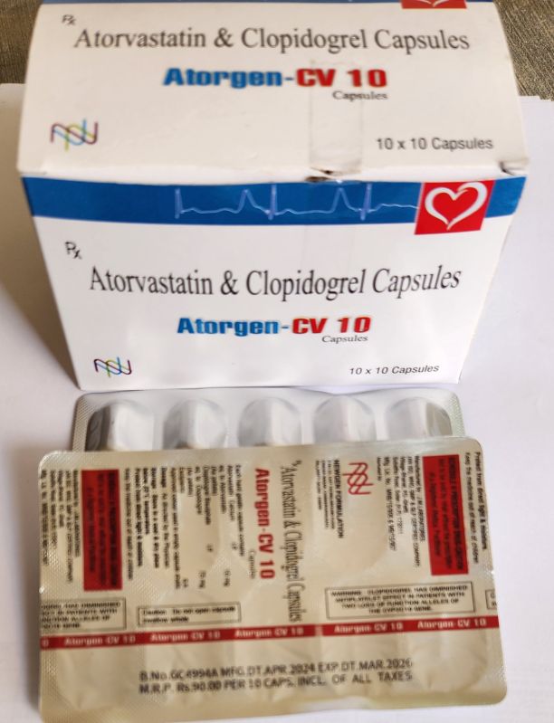 10mg Atorgen-CV Capsules