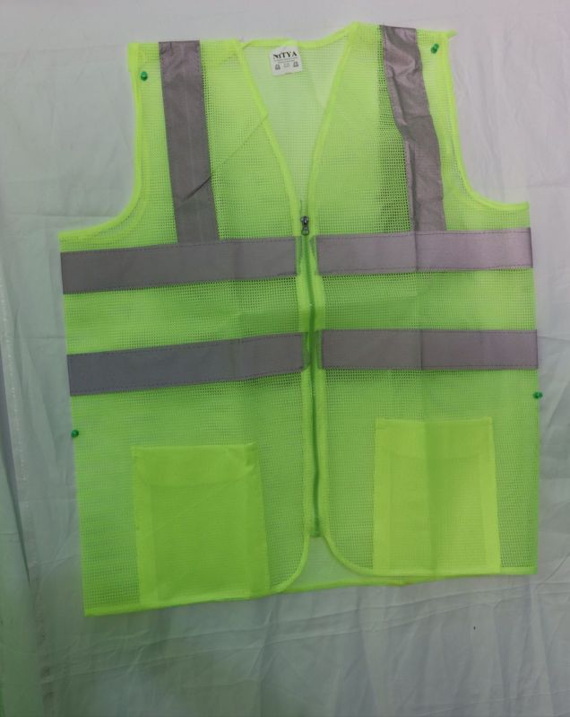 90GSM Net Safety Green Jacket