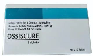 Collagen Peptides Type 2, Chondrotin Sulphatesodium, Glucosamine Sulphate, Multivitamin with Zinc Sulphate Tablet