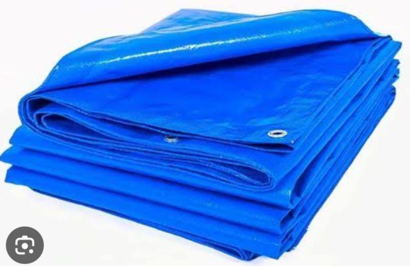Blue HDPE Tarpaulin Sheet