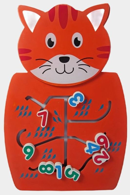 TE-82 Cat Wooden Wall Toy