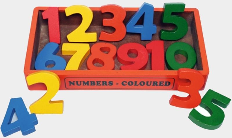 TE- 20 Colourful Wooden Number Puzzle Toy