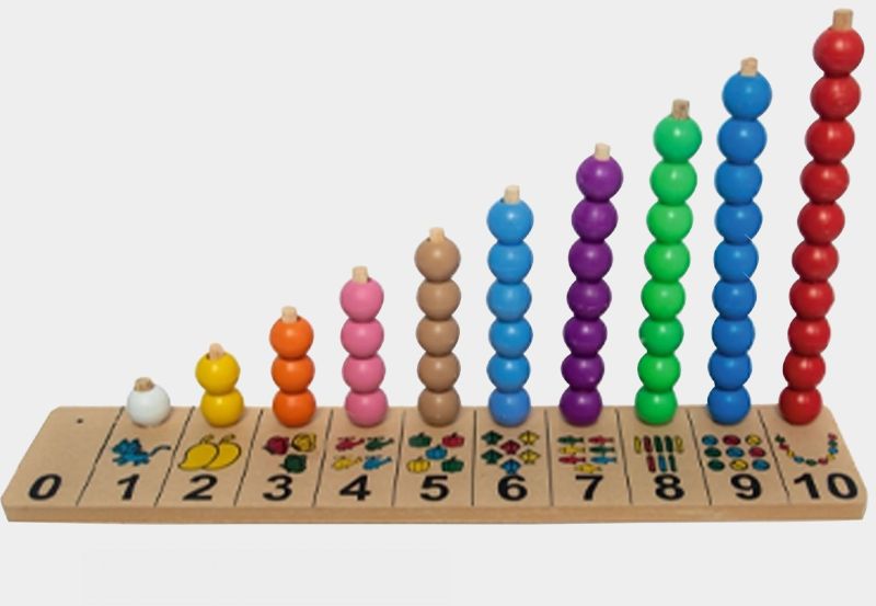 TE-97 Wooden Math Counting Abacus