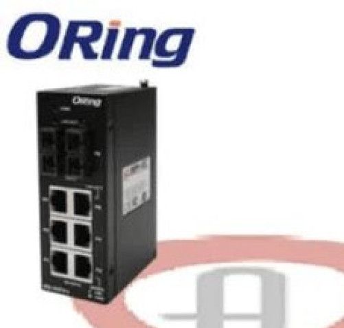 ORING  IES-162FX-L Series Industrial 8-port unmanaged Ethernet switch