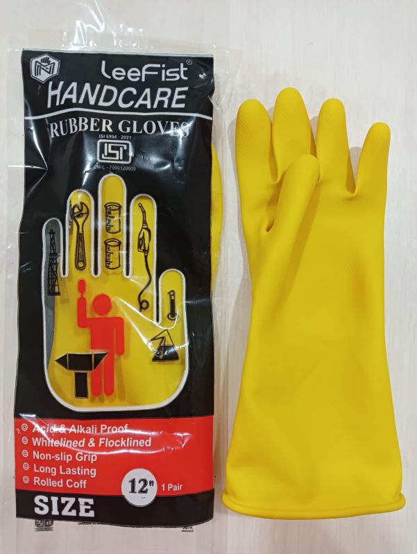 12 Inch Leefist Hand Care Rubber Glove