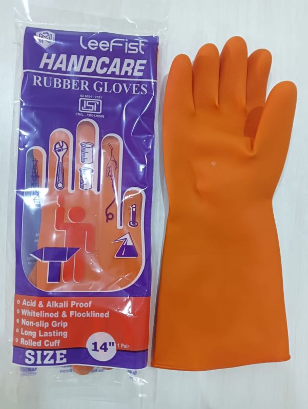 14 Inch Leefist Hand Care Rubber Glove