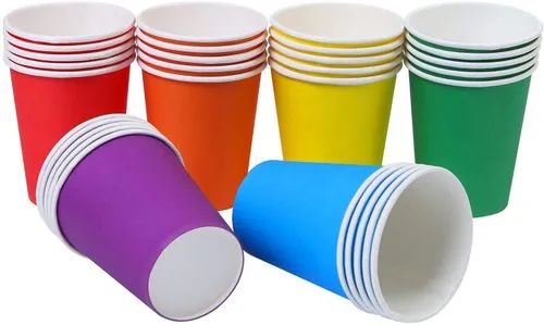 Disposable Multicolor Paper Cups