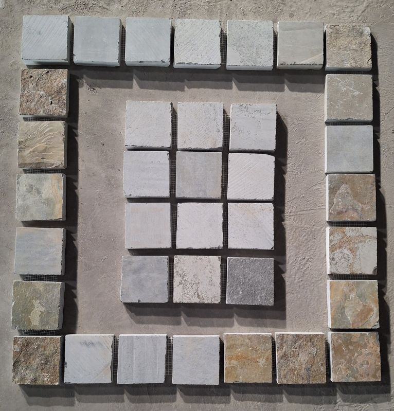 3x3 Limestone Cobbles