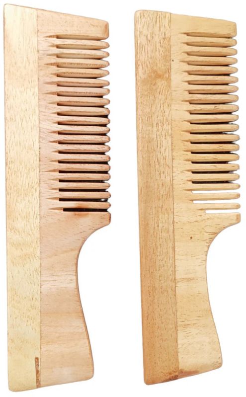 Premium Handle Wooden Comb