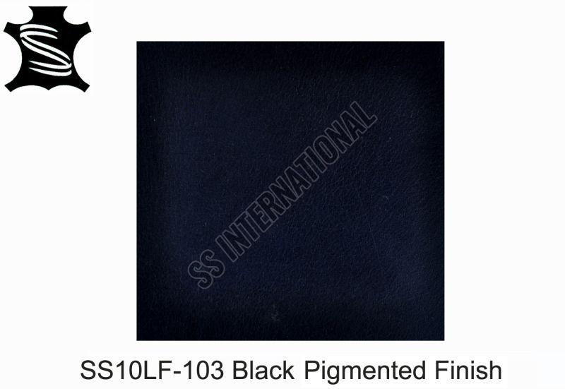 Black Pigmented Finished Leather