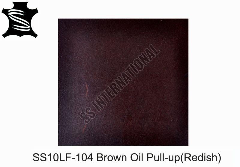 Brown Oil Pull Up Finished Leather