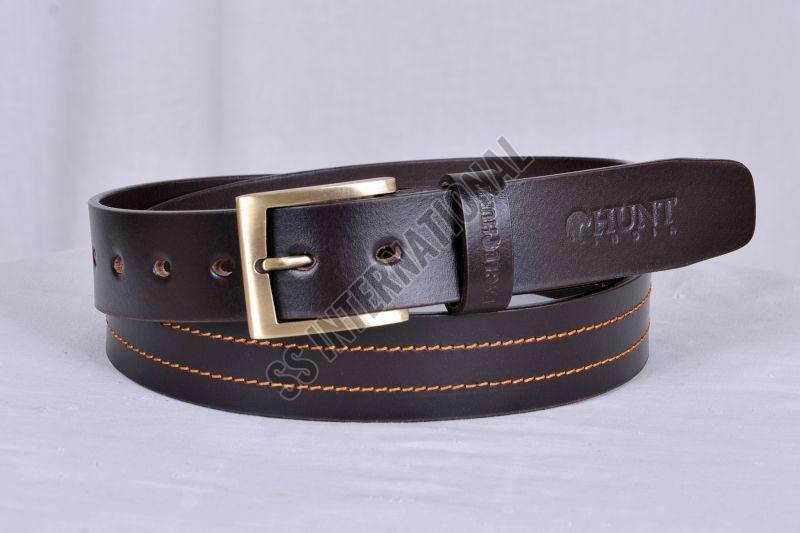 Mens Black Formal Wear Leather Belt