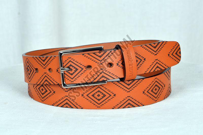 Mens Polo Leather Belt