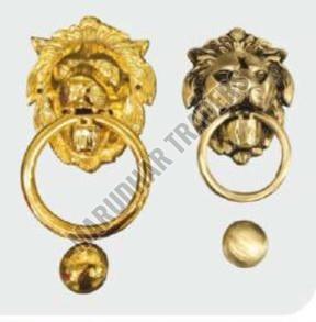 Brass Lion Door Knocker