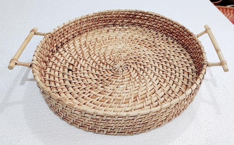 Cane Tray With Handle