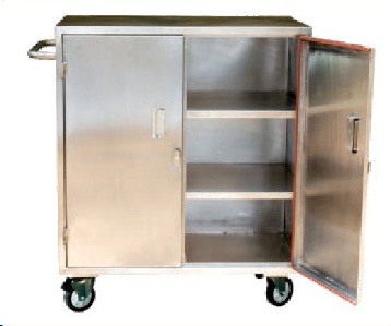 Stainless Steel Cssd Closed Trolley