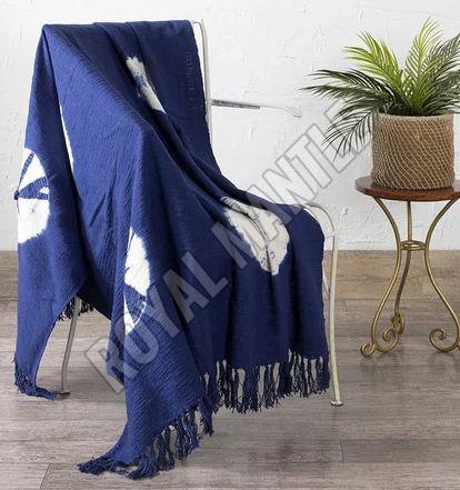 Printed Cotton Knitted Throw