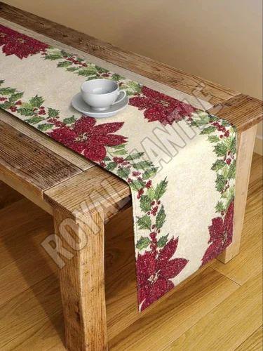 Printed Cotton Table Runner