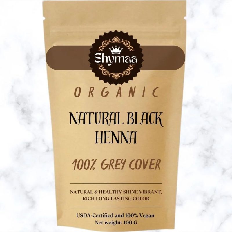Organic Black Henna Hair Colors
