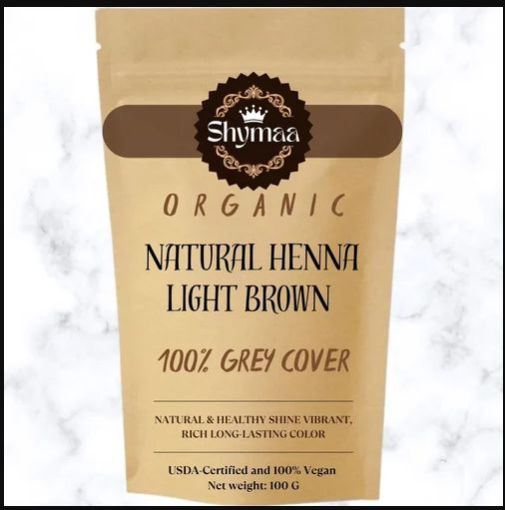 Organic Light Brown Henna Powder
