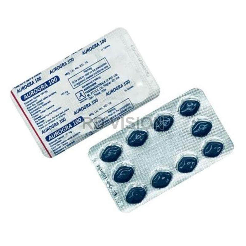 Aurogra 100mg Tablets