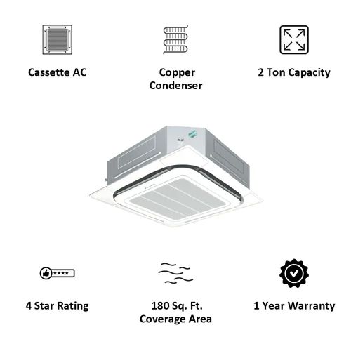 2 Ton Daikin Cassette Air Conditioner