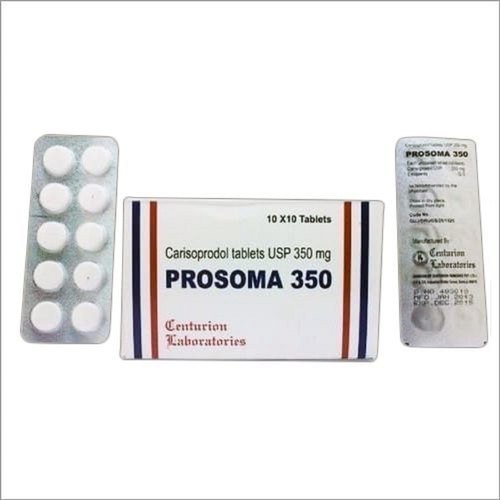Carisoprodol Prosoma 350mg Tablets