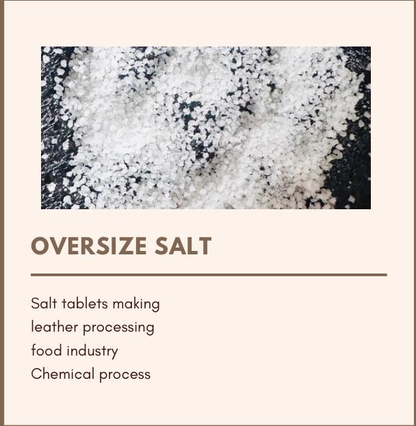 Oversize Salt Granules