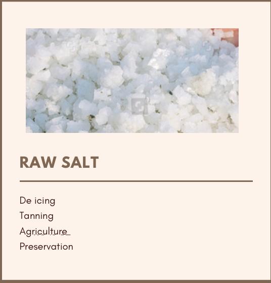 Raw Salt Granules