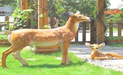 Fiberglass Deer Garden Statue